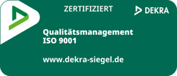 ISO 9001 Zertifikat
